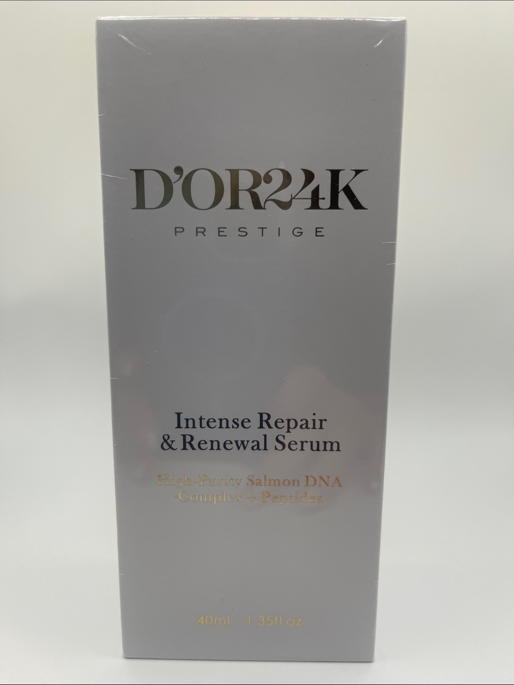 NWT D'OR24K Prestige Intense Repair & Renewal Salmon DNA Serum 40ml